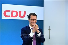 Đảng CDU giành chiến thắng trong cuộc bầu cử Nghị viện bang đông dân nhất nước Đức