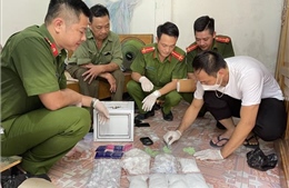 Thanh Hóa: Triệt phá tụ điểm mua bán ma túy, thu giữ gần 3 kg ma túy