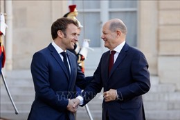 Thủ tướng Đức đánh giá cao cuộc gặp với Tổng thống Pháp