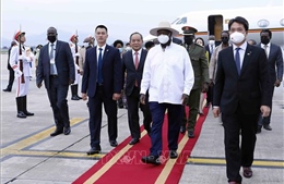 Tổng thống Cộng hòa Uganda bắt đầu thăm chính thức Việt Nam