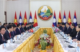 Thủ tướng Phạm Minh Chính hội đàm với Thủ tướng Lào Sonexay Siphandone