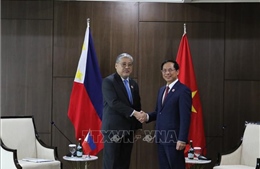 Bộ trưởng Ngoại giao Bùi Thanh Sơn gặp song phương người đồng cấp Campuchia, Philippines và Malaysia