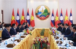 Thủ tướng Phạm Minh Chính hội kiến Thủ tướng Lào Sonexay Siphandone