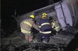 Xe buýt lao xuống vực ở Mexico, ít nhất 18 người thiệt mạng