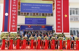 Khánh thành Bệnh viện Hữu nghị Lào - Việt Nam tỉnh Xiêng Khoảng