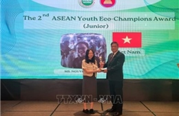 ASEAN vinh danh hai trường học sinh thái và hai nhà vô địch sinh thái trẻ của Việt Nam