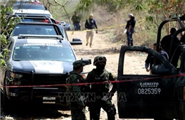 Tấn công vũ trang khiến ít nhất 13 cảnh sát Mexico thiệt mạng