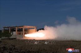 Triều Tiên phát triển động cơ nhiên liệu rắn loại mới cho tên lửa đạn đạo tầm trung