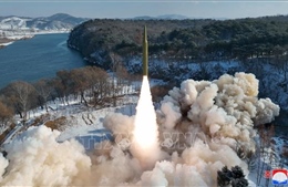 Vụ phóng tên lửa của Triều Tiên: Quân đội Hàn Quốc tăng cường giám sát