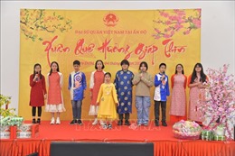 Người Việt tại Ấn Độ hân hoan đón Tết cộng đồng