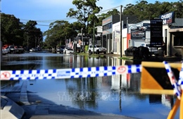 Cứu hộ trên 150 người ở vùng lụt miền Đông Australia