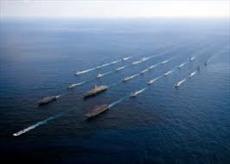 Nhiều nước tham gia cuộc tập trận hải quân &#39;Red Waves Exercise 7&#39; trên Biển Đỏ