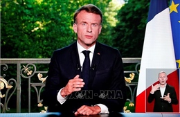 Tổng thống Macron tuyên bố giải tán Quốc hội Pháp và tổ chức bầu cử sớm