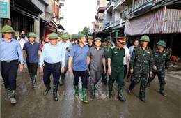 Phó Thủ tướng Bùi Thanh Sơn thị sát tình hình khắc phục hậu quả bão số 3 tại Lạng Sơn