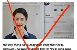 Xử phạt người đăng tin sai về &#39;Nữ công nhân Samsung nhiễm HIV&#39;