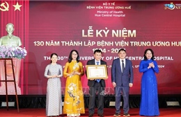 Phó Chủ tịch nước Võ Thị Ánh Xuân dự kỷ niệm 130 năm thành lập Bệnh viện Trung ương Huế