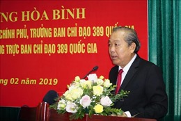 Phó Thủ tướng Trương Hòa Bình: Không &#39;chống lưng&#39; cho đối tượng buôn lậu