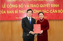 Bà Nguyễn Phương Nga giữ chức Bí thư Đảng đoàn Liên hiệp các tổ chức hữu nghị Việt Nam