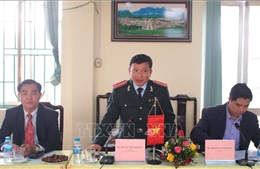 Trao đổi kinh nghiệm công tác thanh tra​ giữa Lào và Cao Bằng