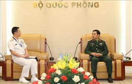Thượng tướng Phan Văn Giang tiếp Đoàn đại biểu Bộ Quốc phòng Nhật Bản 