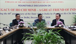 Hội thảo kỷ niệm 60 năm Chủ tịch Hồ Chí Minh thăm chính thức Ấn Độ