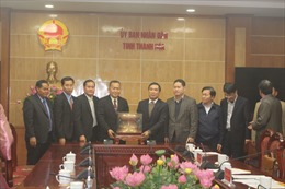  Đoàn công tác Hãng Thông tấn xã Pathet Lào (KPL) thăm, làm việc tại tỉnh Thanh Hoá