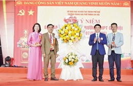 Trường THPT Gia Hội tri ân những tấm lòng đồng hành trong hành trình 60 năm