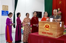 Thái Nguyên: Bầu cử diễn ra an toàn, thành công, cử tri đi bỏ phiếu đạt tỷ lệ 99,96%