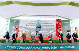 KCN Việt Nam khởi công dự án KCN Phúc Điền - Hải Phòng