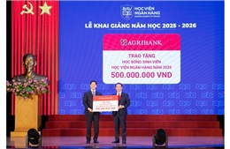 Agribank đồng hành cùng chuỗi sự kiện Chào tân sinh viên 2025