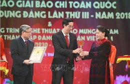 Thông tấn xã Việt Nam giành 4 giải &#39;Búa liềm vàng&#39; năm 2018