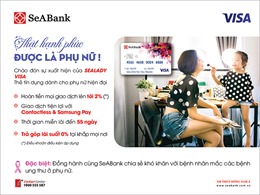 SeABank ra mắt thẻ SeALady Cashback Visa