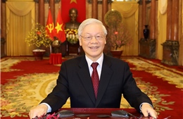 Tổng Bí thư, Chủ tịch nước Nguyễn Phú Trọng chúc Tết  đồng bào, đồng chí và chiến sĩ cả nước