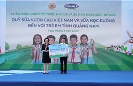 Trên 1.300 trẻ em Hà Nội được chăm sóc dinh dưỡng từ Vinamilk và Quỹ sữa Vươn cao Việt Nam