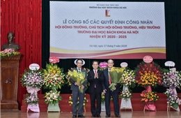 Đại học Bách khoa Hà Nội có Chủ tịch Hội đồng trường và Hiệu trưởng mới 