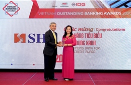 SHB được vinh danh 2 giải thưởng Ngân hàng Việt Nam tiêu biểu 2020