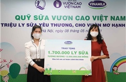  Khởi động hành trình Quỹ sữa Vươn cao Việt Nam năm 2021