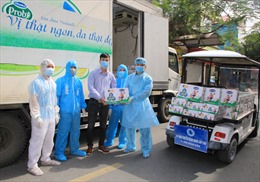 Vinamilk hỗ trợ 45.000 hộp sữa cho trẻ em đang cách ly tại Hà Nội, Hải Dương và Hải Phòng