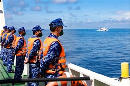 Kết thúc tuần tra liên hợp giữa Cảnh sát biển hai nước Việt Nam và Trung Quốc 