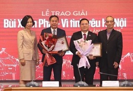 Giải thưởng &#39;Bùi Xuân Phái- Vì tình yêu Hà Nội&#39; lần thứ 14 - 2021: Nhạc sĩ Hồng Đăng là chủ nhân xứng đáng của Giải thưởng Lớn