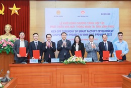 Samsung Việt Nam khởi động dự án hợp tác phát triển nhà máy thông minh tại Bắc Ninh, Vĩnh Phúc, Hà Nội, Hưng Yên và Hà Nam