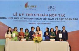 Tập đoàn BRG ký thoả thuận hợp tác với Hiệp hội Nữ Doanh nhân Việt Nam