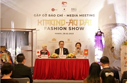 Kimono – Aodai Fashion Show: Chương trình giao lưu văn hóa nghệ thuật kỷ niệm 50 năm quan hệ Việt Nam – Nhật Bản