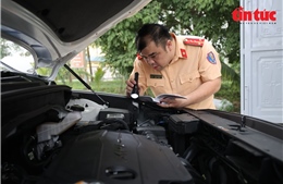 167 CSGT sẵn sàng tăng cường cho các trung tâm đăng kiểm quá tải