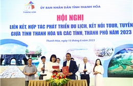 Hội nghị Liên kết, hợp tác phát triển du lịch, kết nối tour, tuyến giữa Thanh Hóa và các tỉnh, thành phố năm 2023