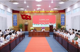 Thủ tướng Phạm Minh Chính làm việc với lãnh đạo chủ chốt tỉnh Long An