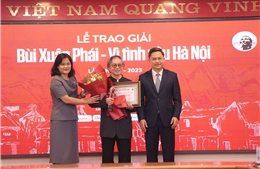 &#39;Giải thưởng Bùi Xuân Phái - Vì tình yêu Hà Nội&#39;: Đạo diễn Đặng Nhật Minh được vinh danh ở &#39;Giải thưởng Lớn&#39;