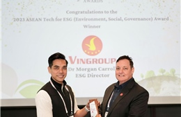 Vingroup giành giải thưởng Công nghệ Bền vững ASEAN 2023
