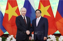 Thủ tướng Phạm Minh Chính hội kiến Tổng thống Liên bang Nga Vladimir Putin