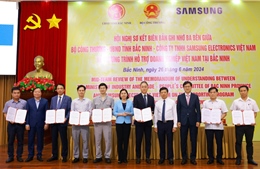 Samsung Việt Nam khởi động Chương trình Phát triển Nhà máy thông minh tại tỉnh Bắc Ninh năm 2024